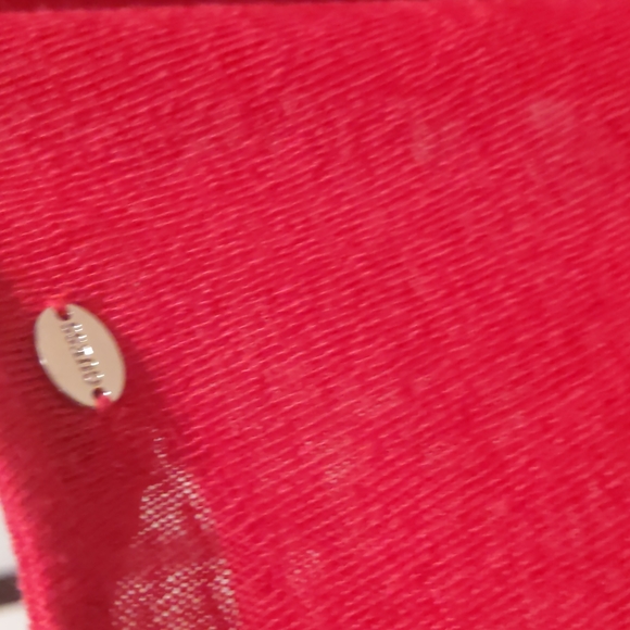 Guess dark pink linen tank top - Picture 3 of 3